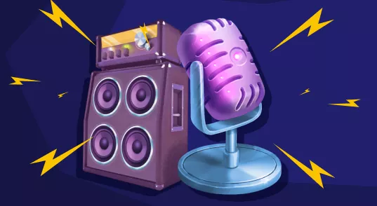 MrPancho gioco con casse e microfoni